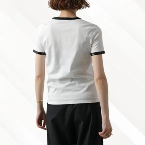 セリーヌ トリオンフ刺繍 Tシャツ コピー コットン RX05Z671Q.01OB