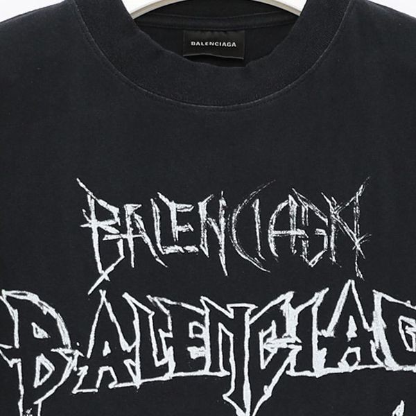 【バレンシアガ】DIY METAL Tシャツ 偽物ラージフィット ha250530