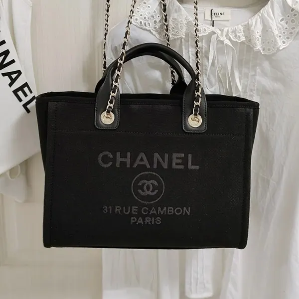 【新作♡話題】シャネル キャンバス コピー ショッピングバッグ AS3257-B08435-94305