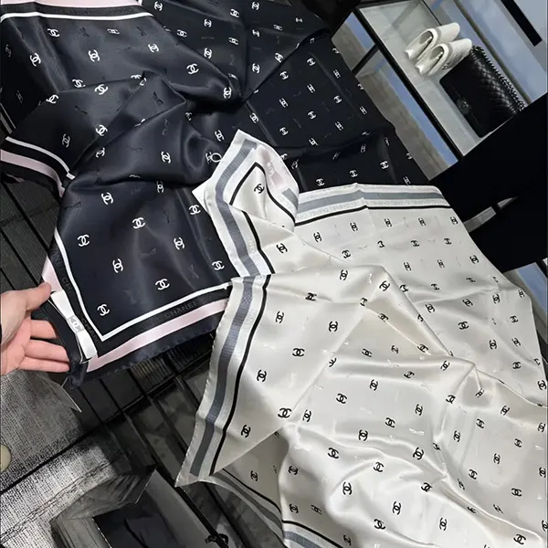 【ロゴ好き必見♡】シャネル コピー スカーフ 総柄 AAA777-B19447-NAFFW