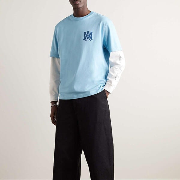 定番人気★アミリ Tシャツ 激安 偽物 AMIRI MA Core Logo 白 黒 青