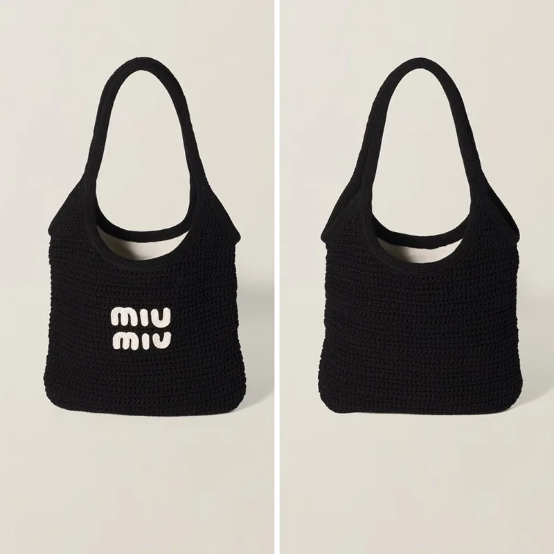 【日本未入荷】ミュウミュウ スーパーコピー IVY ラフィア風織りトートバッグ 5色 miu0607