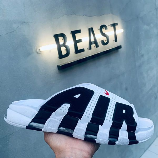 人气沸騰！モアテン サンダル 偽物 AIR MORE UPTEMPO SLIDE エアモアアップテンポ サンダル 偽物