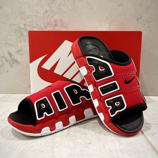 人气沸騰！モアテン サンダル 偽物 AIR MORE UPTEMPO SLIDE エアモアアップテンポ サンダル 偽物