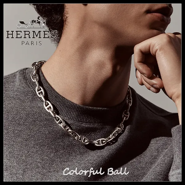 エルメス シェーヌダンクル コピー ネックレス GM H101263B