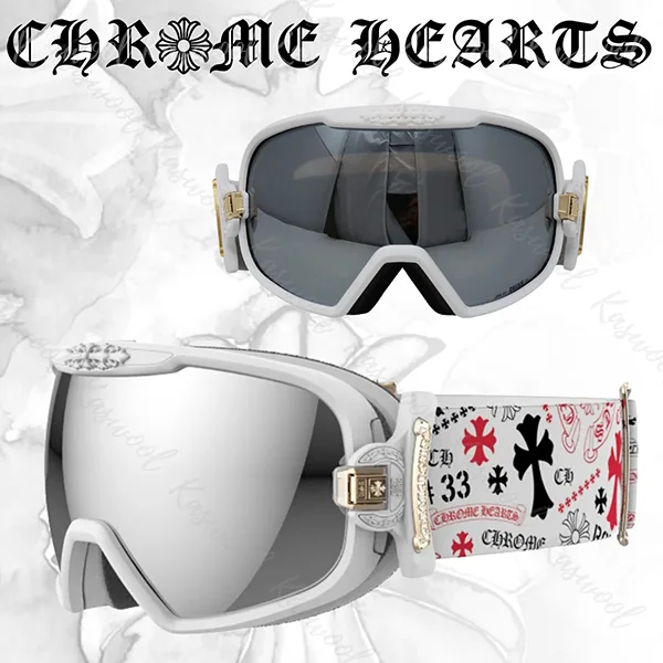 最新限定 クロムハーツ SKI GOGGLES スキーゴーグル 偽物 ch258163
