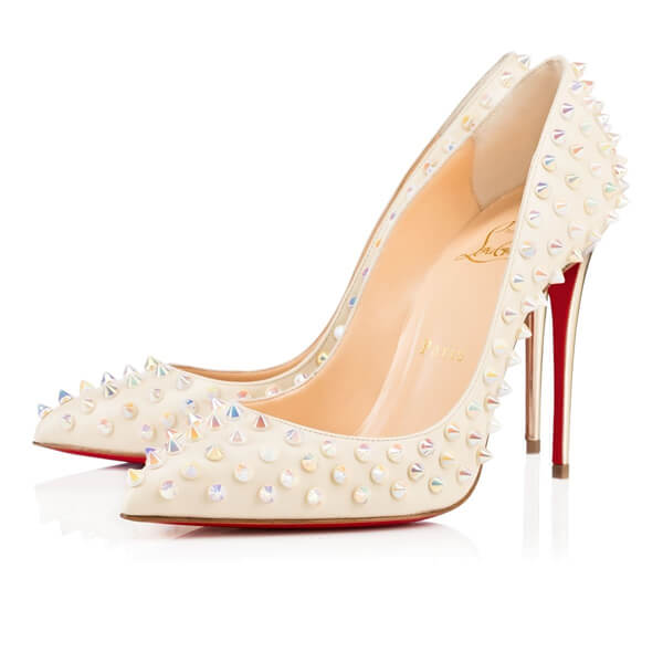 SS16/★Christian Louboutin クリスチャン ルブタンスーパーコピー★Follies Spikesパンプス10cm