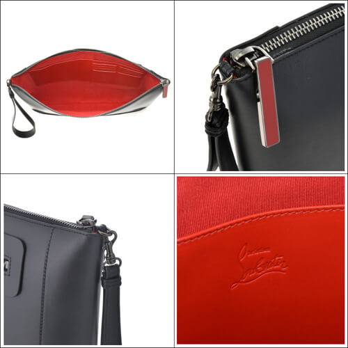 クリスチャンルブタン LOUBOUTIN Peter Pouch クラッチバッグ ブラック 2015年春夏新作 1155015-0001-BK01