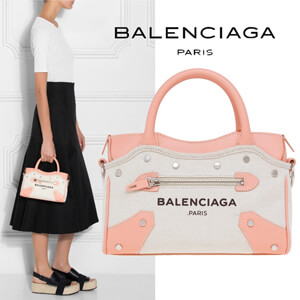 バレンシアガ ハンドバッグ スーパーコピー Belharra Mini City☆Rose Ballerine