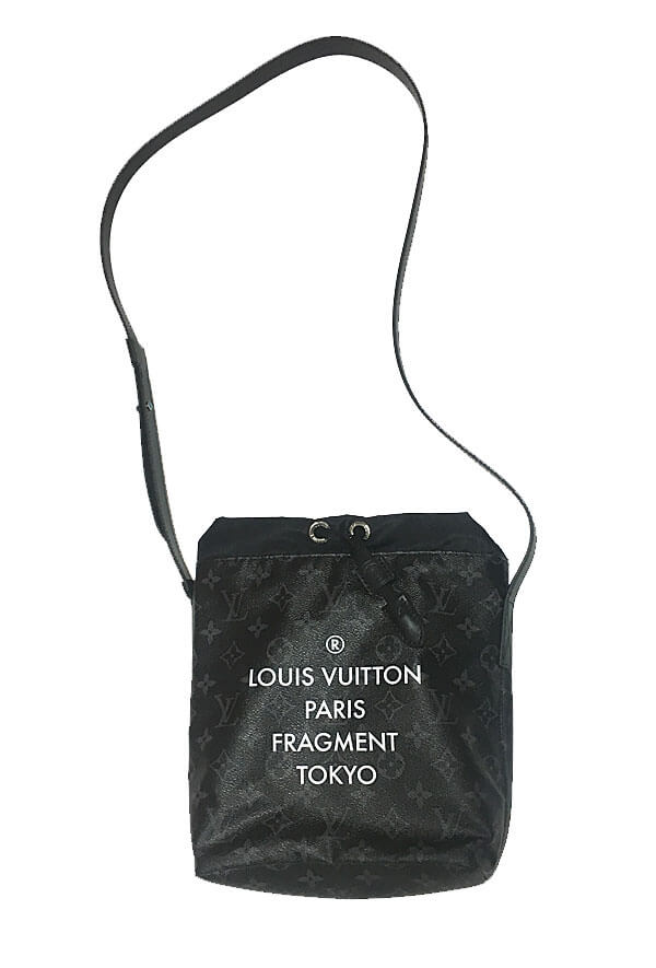 Louis Vuitton x FRAGMENT　2022年最新作（限定）　「ナノバッグ」　モノグラム Eclipse Flash M43418