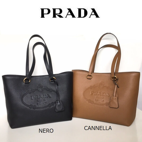 素敵♪♪使える☆《PRADA》プラダスーパーコピー 刻印ロゴVIT.DAINO トート 色々カラー 1BG100