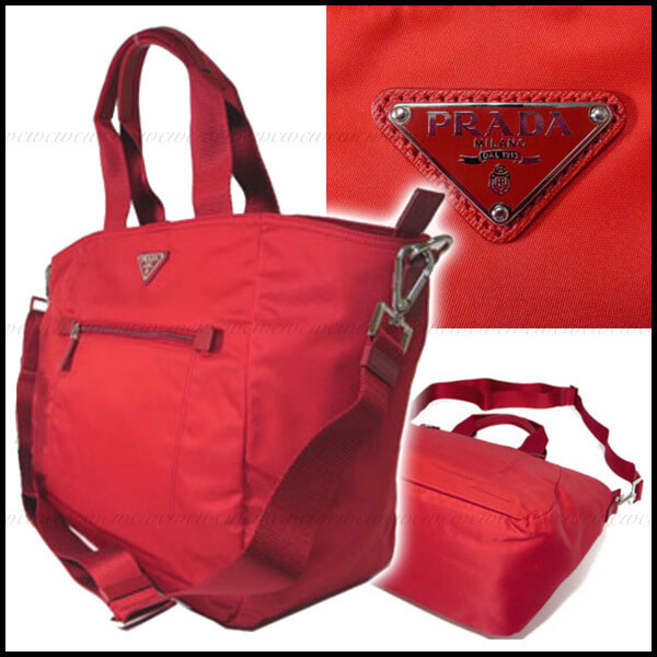 SALE!!★国内発★PRADAプラダスーパーコピー 便利なナイロン2way Bag M★選べる3色 BR5137