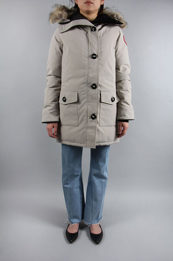 CANADA GOOSE (カナダグース) / ウィメンズ / BRONTE PARKA (ブロンテ) / Limestone (2603JL)