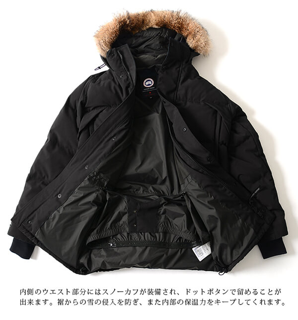 2017秋冬新作 CANADA GOOSE カナダグース EMORY PARKA エモリーパーカー ファーフード ダウンジャケット 2580M メンズ