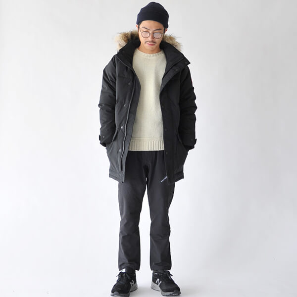 2017秋冬新作 CANADA GOOSE カナダグース EMORY PARKA エモリーパーカー ファーフード ダウンジャケット 2580M メンズ