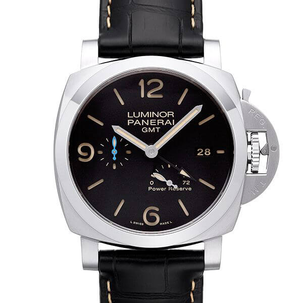 パネライ PANERAI ルミノール 1950 3デイズGMT パワーリザーブ アッチャイオ PAM001321