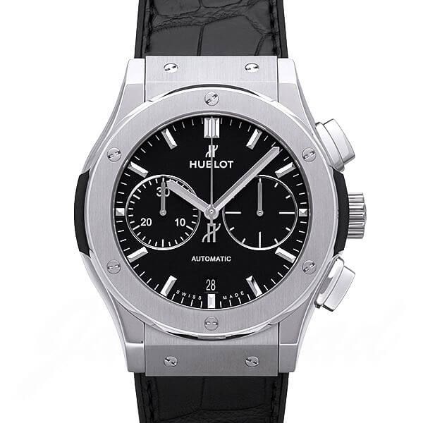 ウブロ HUBLOT クラシック フュージョン チタニウム クロノグラフ 521.NX.1171.LR