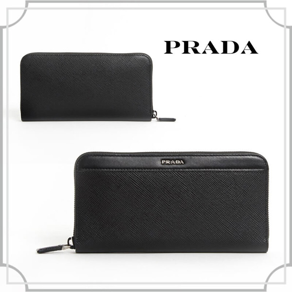 関税込☆SAFFIANO LEATHER WALLET☆PRADA 2ML3172EGMF0002