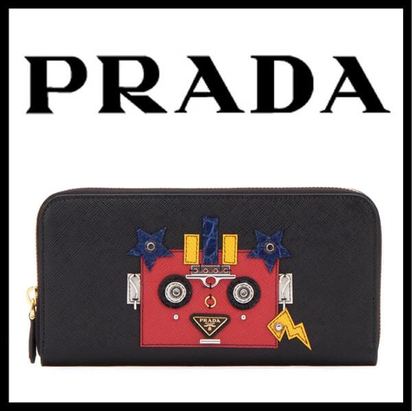 2020SS！関税送料無料★PRADA★saffiano カーフウォレット 1ML5062EEX_F0002