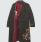 17-18AW WG258 DRAGON EMBROIDERED HERRINGBONE WOOL COAT