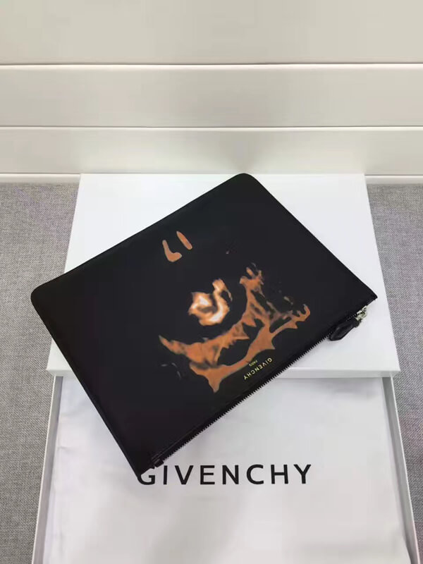 17AW新作☆GIVENCHY ジバンシィスーパーコピー☆Jesus Christ クラッチバッグ