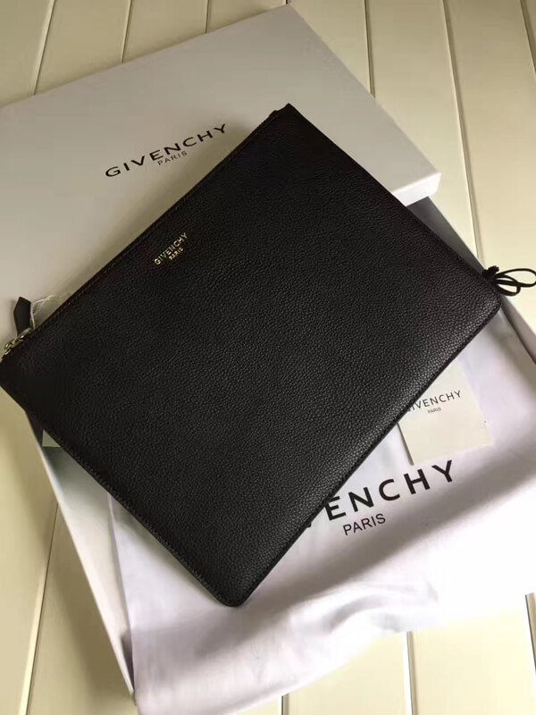 2017新作【GIVENCHY ジバンシィスーパーコピー】Gold logo clutch クラッチバッグ BK06072126 001