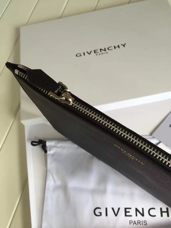 2017新作【GIVENCHY ジバンシィスーパーコピー】Gold logo clutch クラッチバッグ BK06072126 001