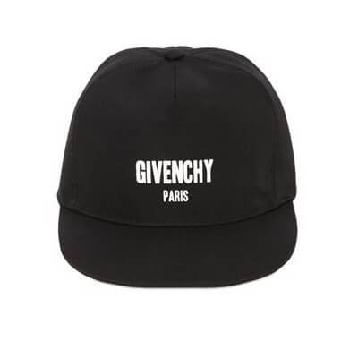 2017新作入荷 海外アーティスト愛用【GIVENCHY ジバンシィスーパーコピー】ロゴ プリント キャップ 帽子