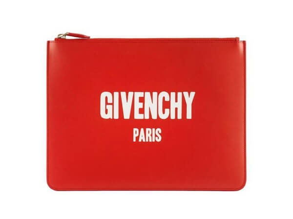 2017新作入荷 ジバンシィスーパーコピー GIVENCHY LOGO LEATHER POUCH