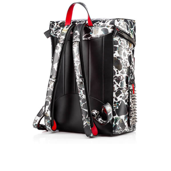 【Christian Louboutin】クリスチャンルブタンバッグスーパーコピー Apoloubi Backpack/Black-White