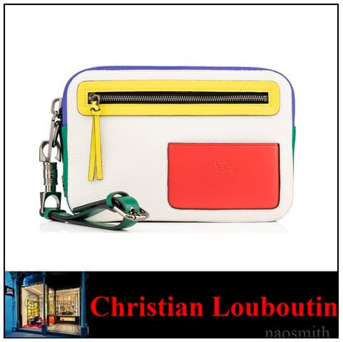 LOUBOUTIN クリスチャンルブタンバッグスーパーコピー aliosha pouch バージョンホワイト