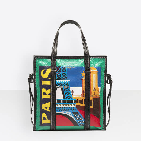 バレンシアガ トートバッグ まるでアート Bazar Paris ショッパー