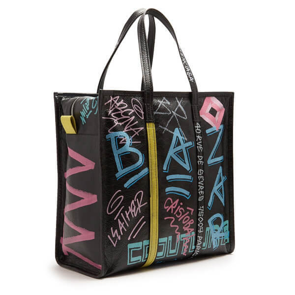 バレンシアガ トートバッグ コピーGRAFFITI BAZAR SHOPPER バッグ