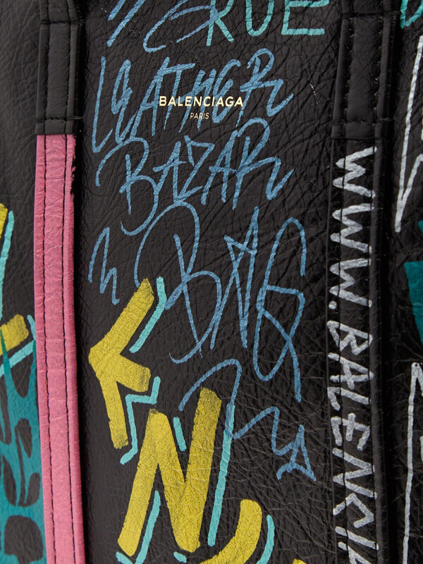 バレンシアガ トートバッグ コピーGRAFFITI BAZAR SHOPPER バッグ