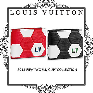 ルイ・ヴィトン FIFA W杯限定 ポルトフォイユスレンダー すぐ届く M63293/M63228