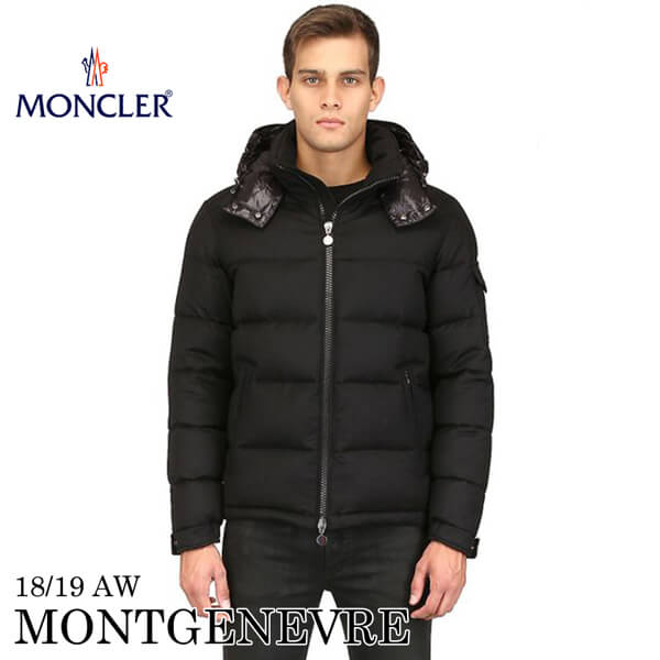 18/19秋冬 モンクレール MONCLER★MONTGENEVRE ブラック 68I-3EU043