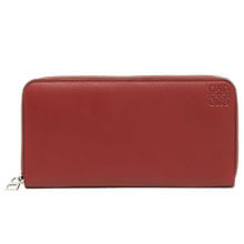 ロエベ 財布 AROUND WALLET BRICK RED