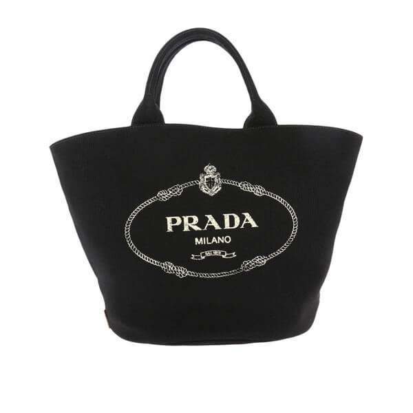 PRADA プラダ カナパ バケツ型トートバッグ CANAPA ブラック 1BG163_ZKI