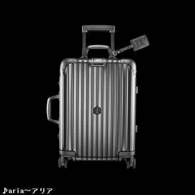 【関税送料込】Rimowa&Moncler スーツケース black♪【スーパーコピー】