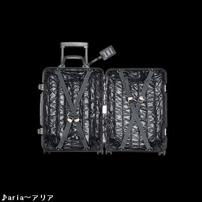 【関税送料込】Rimowa&Moncler スーツケース black♪【スーパーコピー】