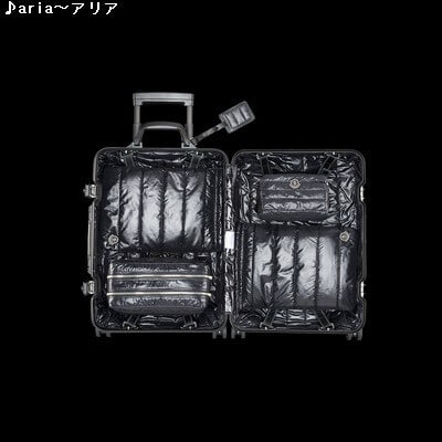 【関税送料込】Rimowa&Moncler スーツケース black♪【スーパーコピー】