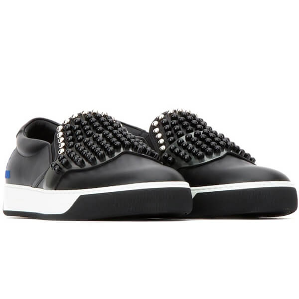 フェンディ(フェンディ) スニーカー FE1072 KARLITO STUDDED SLIP-ON SNEAKERS