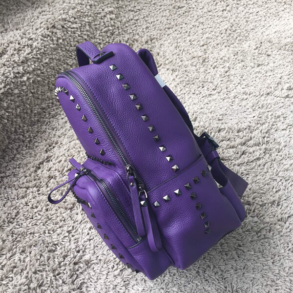 18SS ヴァレンティノ ヴァレンティノスーパーコピー　バックパック　大 Purple！