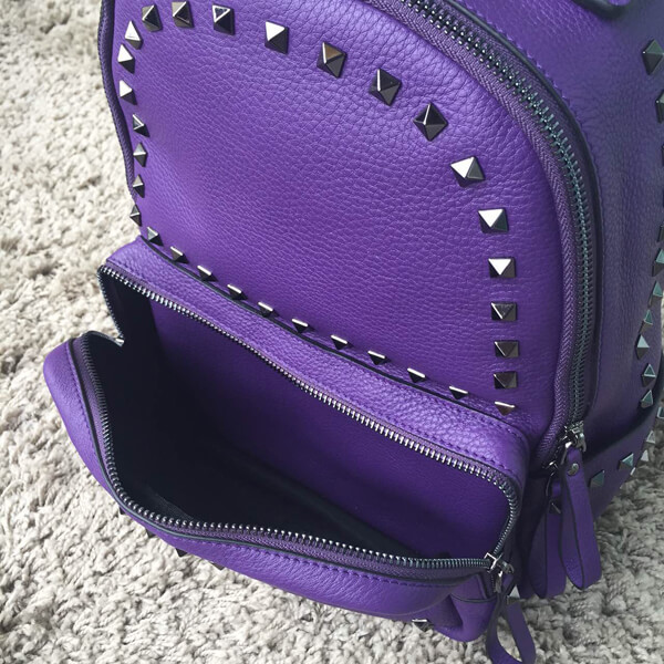 18SS ヴァレンティノ ヴァレンティノスーパーコピー　バックパック　大 Purple！