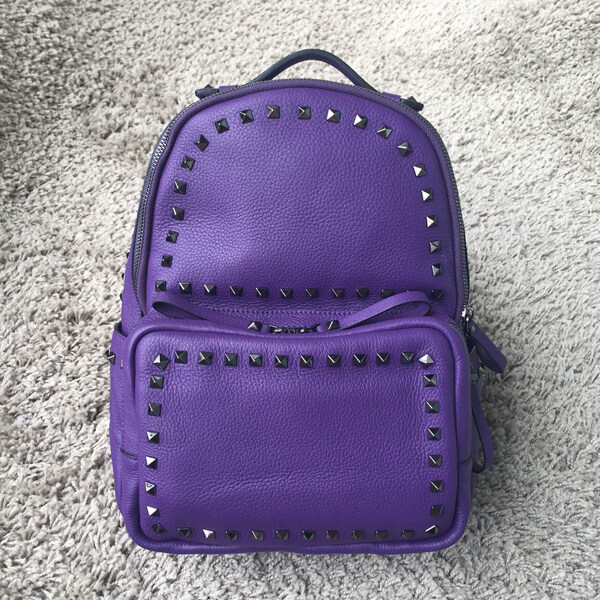 18SS ヴァレンティノ ヴァレンティノスーパーコピー　バックパック　大 Purple！