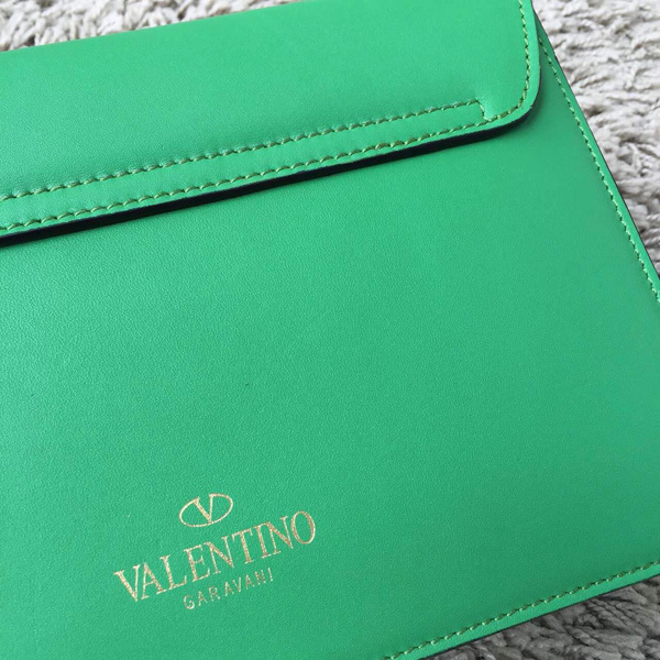 2018AW セレブ愛用者多数☆ヴァレンティノ ヴァレンティノスーパーコピー☆ Green LAmour Leather Shoulder Bag