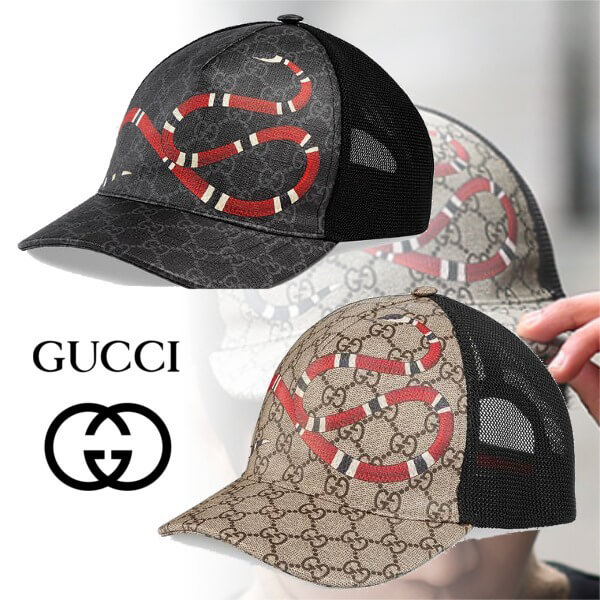 グッチスーパーコピー★18春夏★キャンバス野球帽 TIGER COATED GG BASEBALL HAT 426887 4HB13 2160