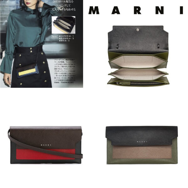 MARNI マルニ コピー マルニ バッグコピー 16AW CROSS BAG PFMOT 08U00 LV 520 Z1P12