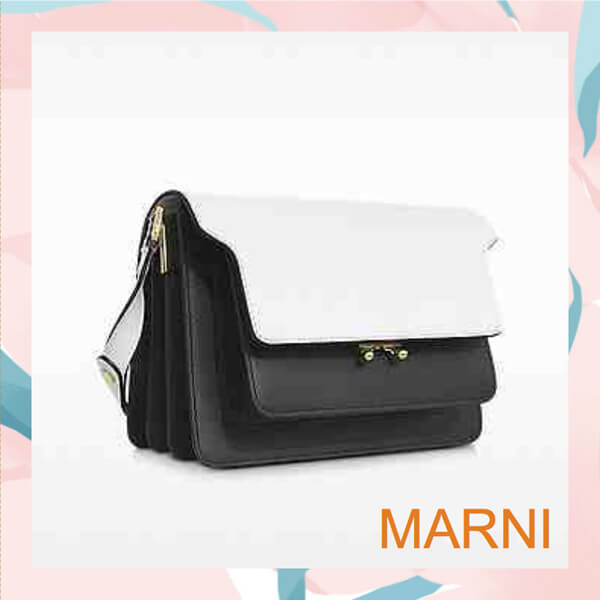 16SS 新作 マルニ バッグコピー MARNI Leather Trunk Bag mr130216-012-00