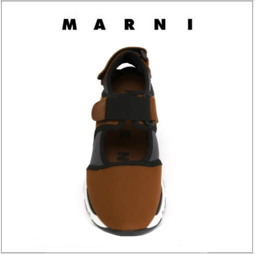 2018人気新作 MARNI(マルニスニーカーコピー)秋色 ベルクロ留め★スニーカー